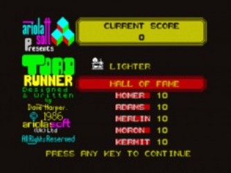 Toad Runner (1986)(Ariolasoft UK) Rom